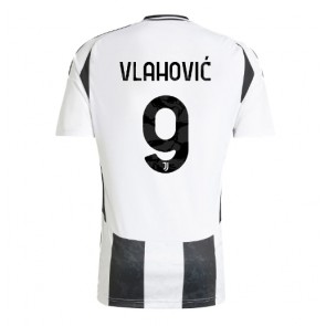 Juventus Dusan Vlahovic #9 Domaci Dres 2024-25 Kratak Rukavima